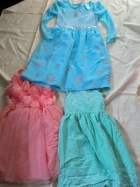 Disney Mint Green Party Dress with Sparkle Details